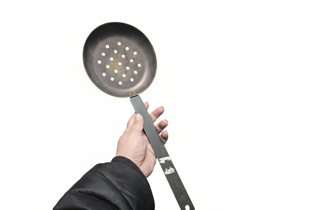 19th Century Copper Ladle w/ Iron Handle