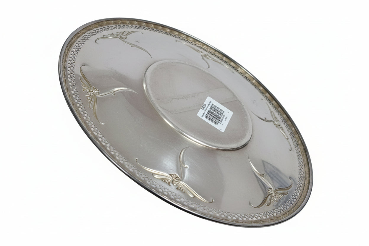 Vintage Oneida "Fantasy" Tudor Silver Platter