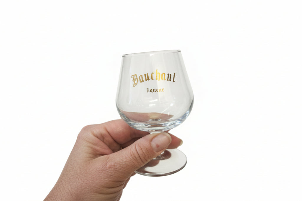 Vintage Bauchant Liqueur French Cognac Stemmed Tulip Snifter Glass