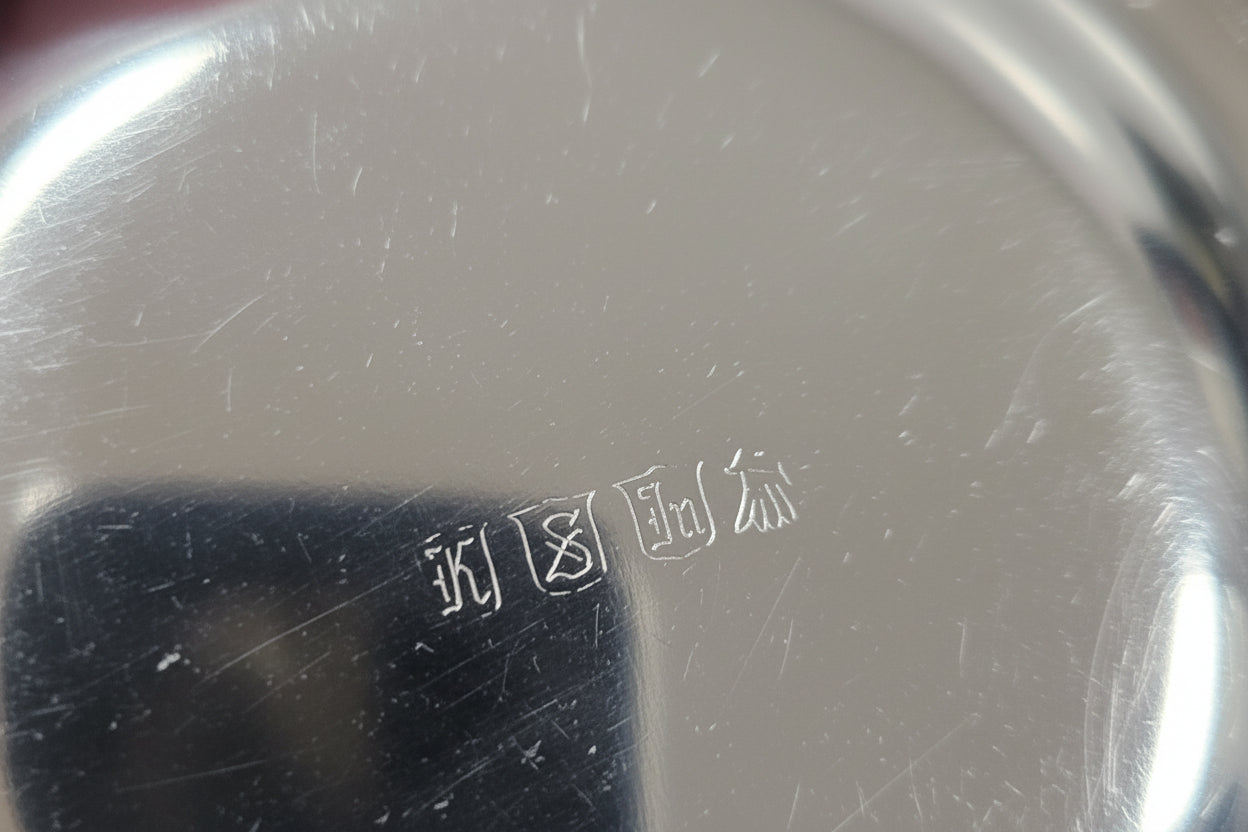 Knickerbocker Silver Co. (KS Inc.) silver Cream/Sugar/tray Set