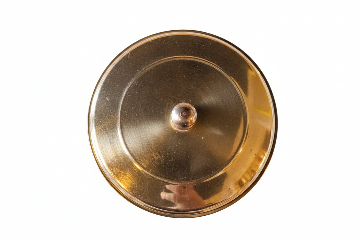 100% Danish Messing (Brass) Pot
