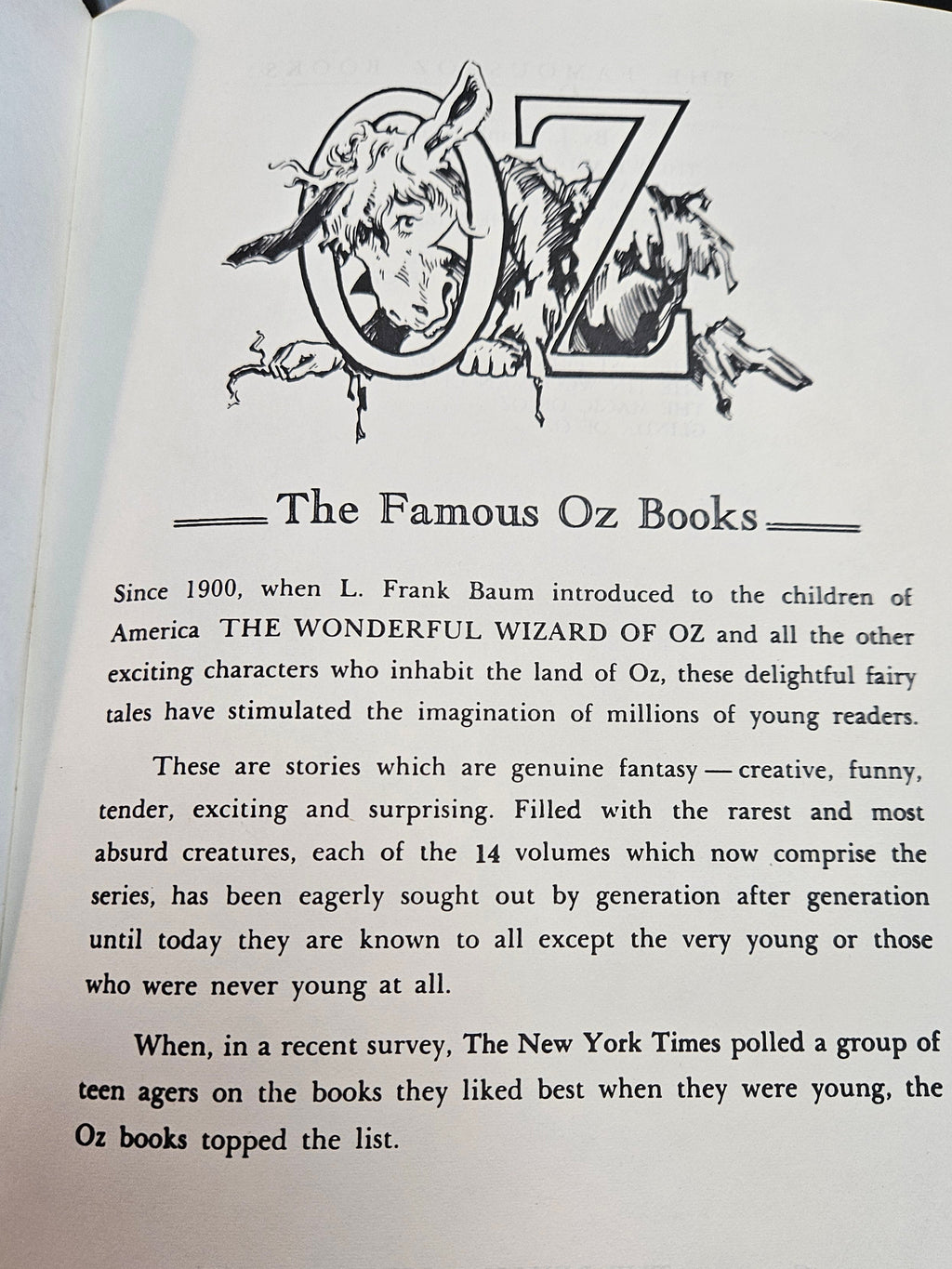Road To Oz Book