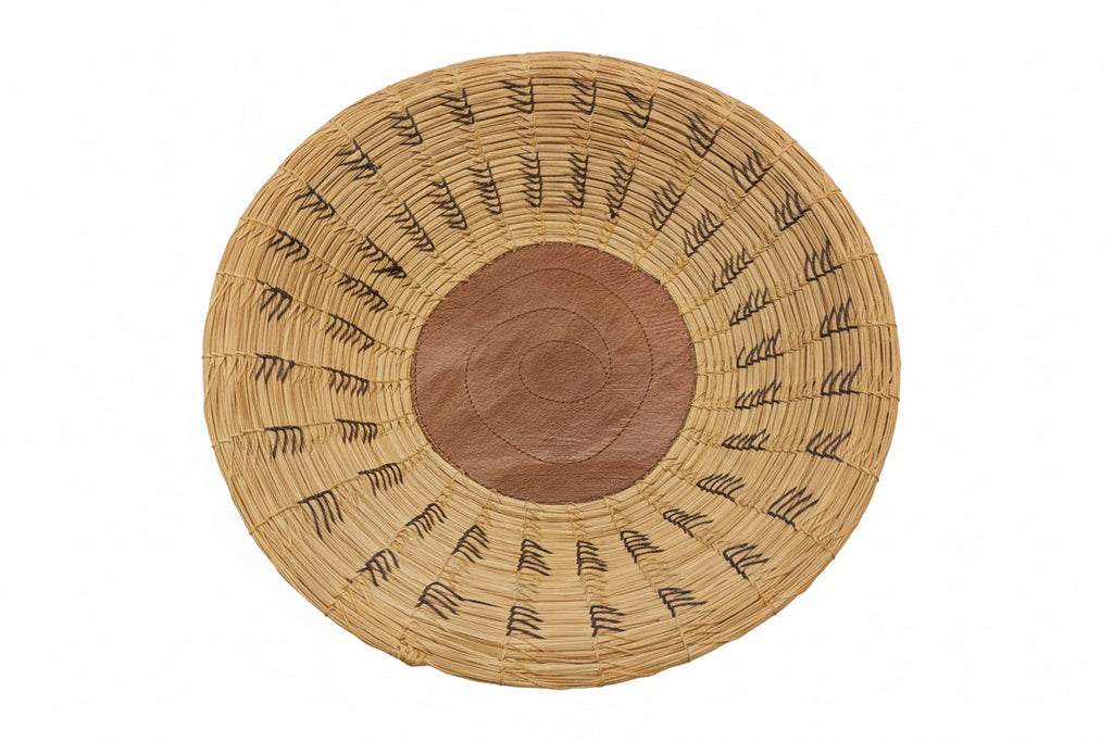 Seminole Indian Pine Needle Basket