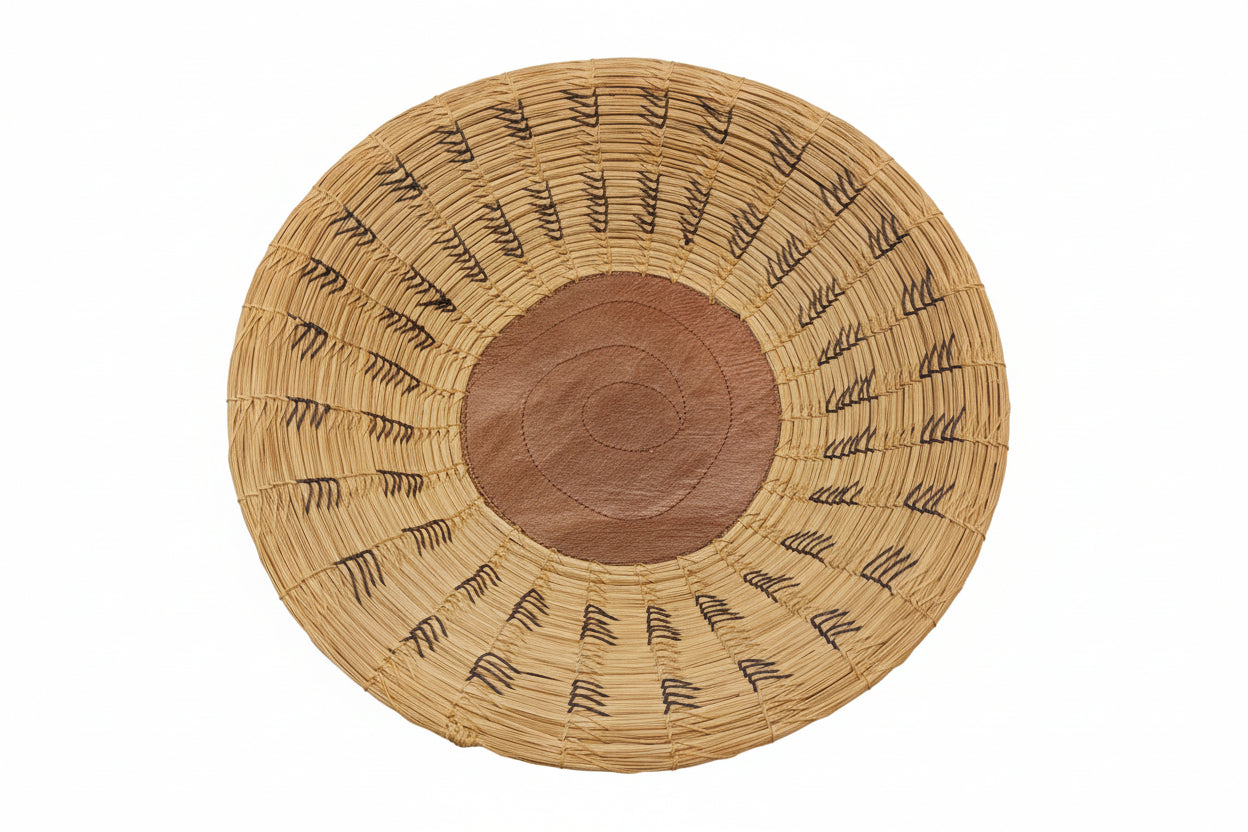 Seminole Indian Pine Needle Basket