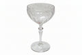 Crystal Champagne Coupe Glass Antique