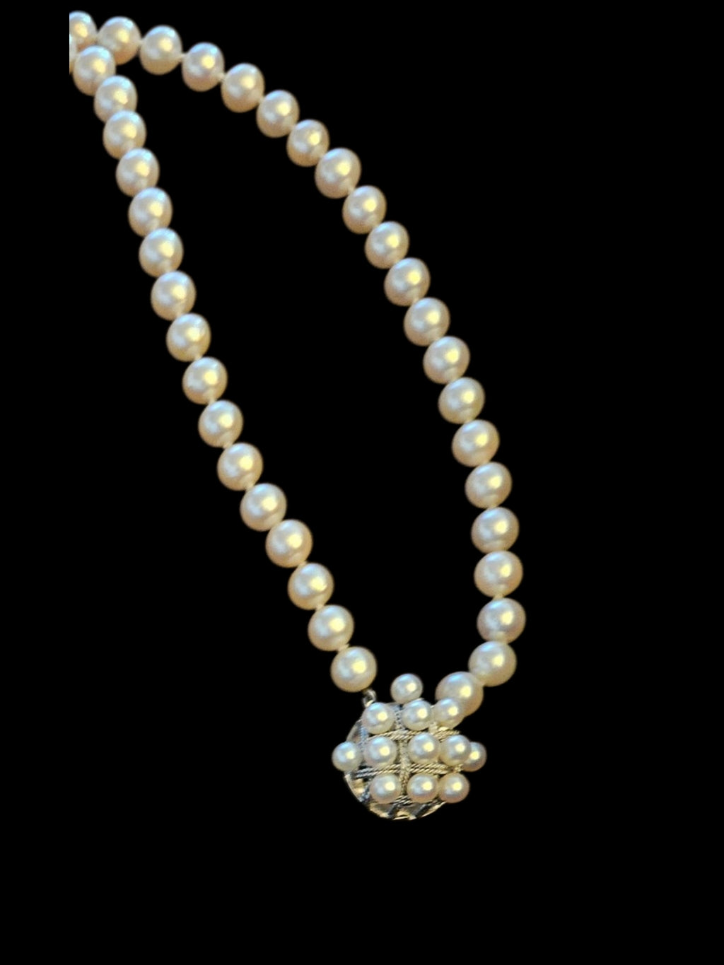 Vintage Convertible 2-in-1 Akoya Cultured Pearl Strand