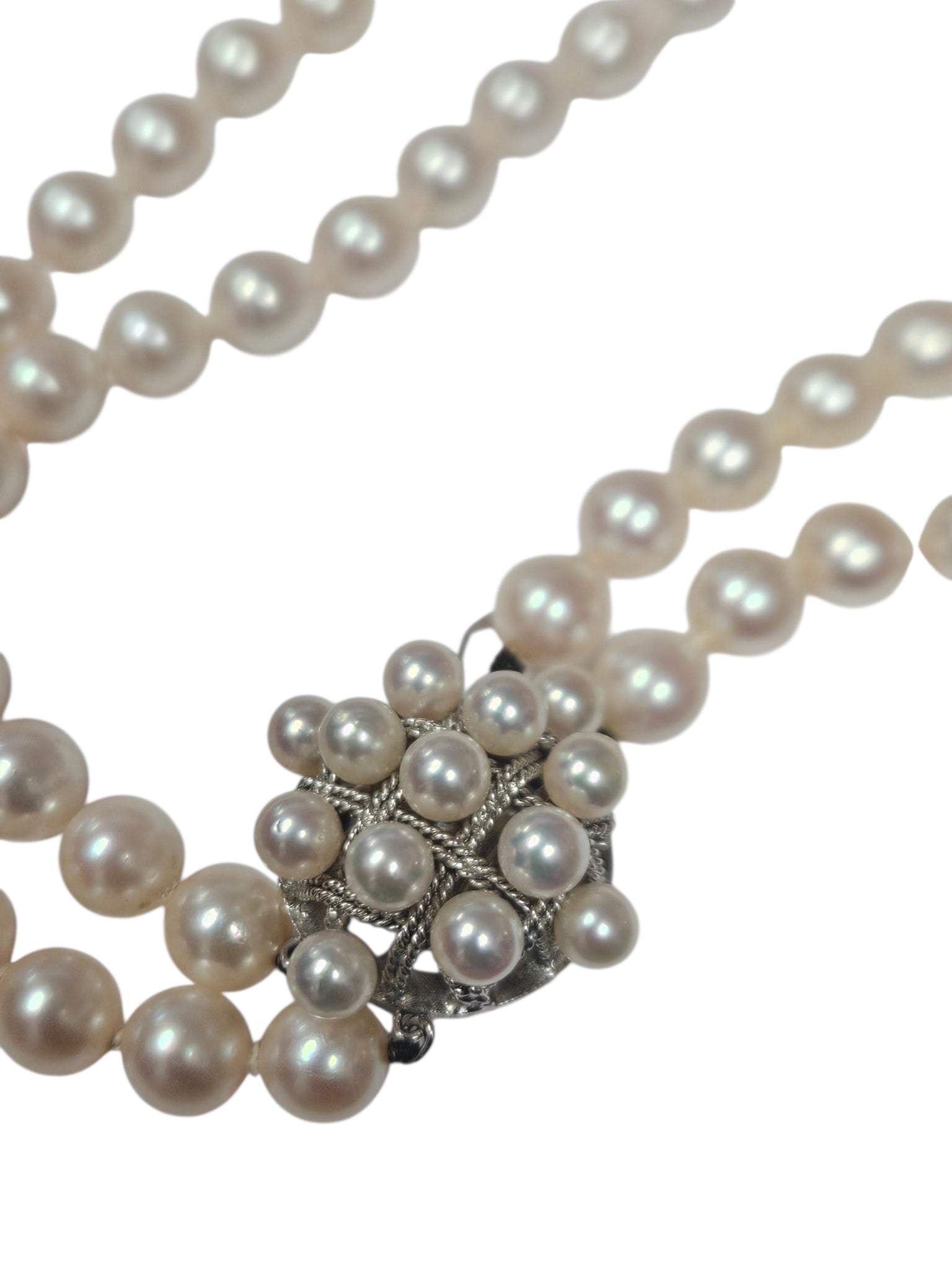 Vintage Convertible 2-in-1 Akoya Cultured Pearl Strand