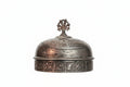 Antique Victorian Era E.G Webster & Son Silver Domed Butter Dish 19th Cent