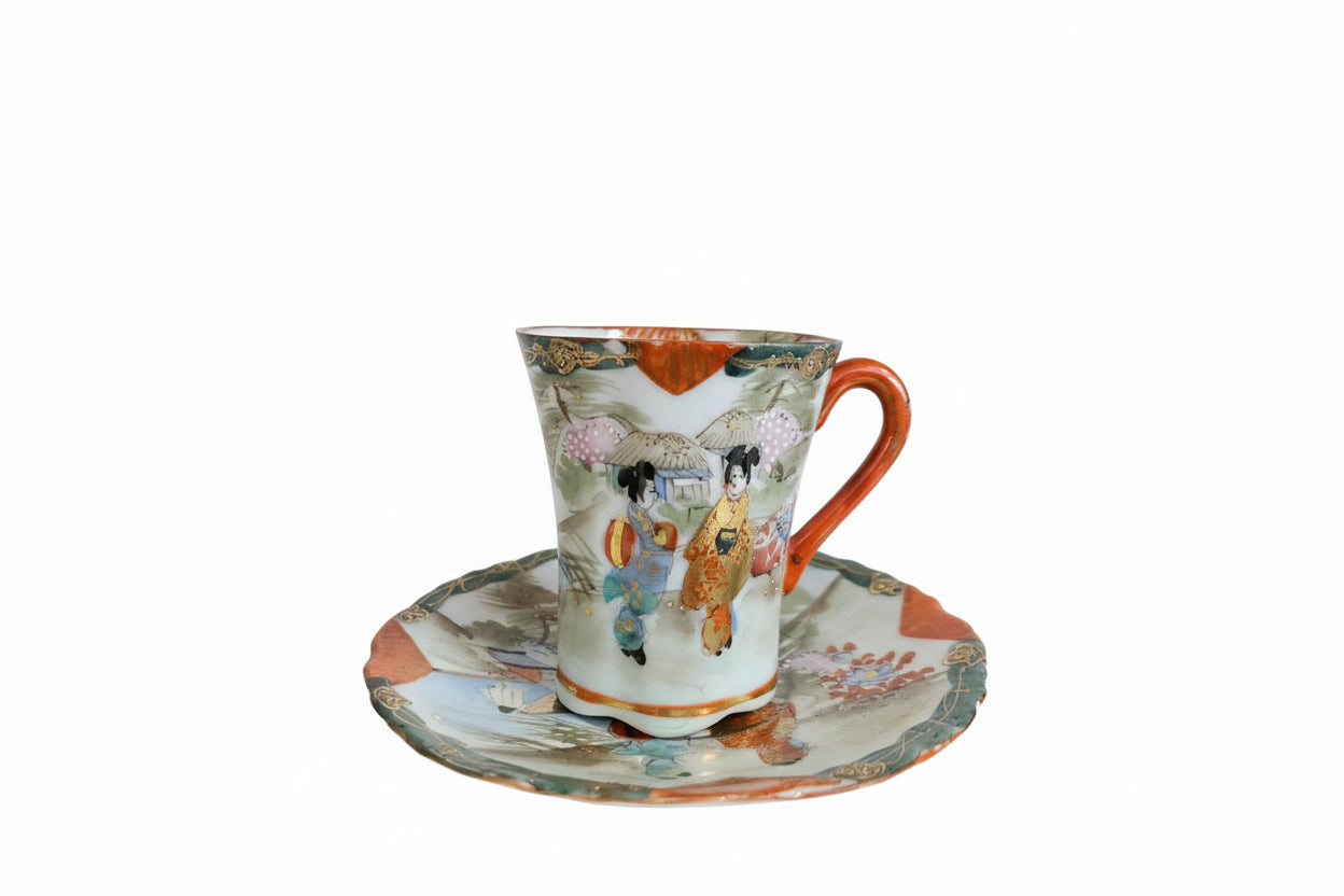 Japanese Tea Cup/Saucer