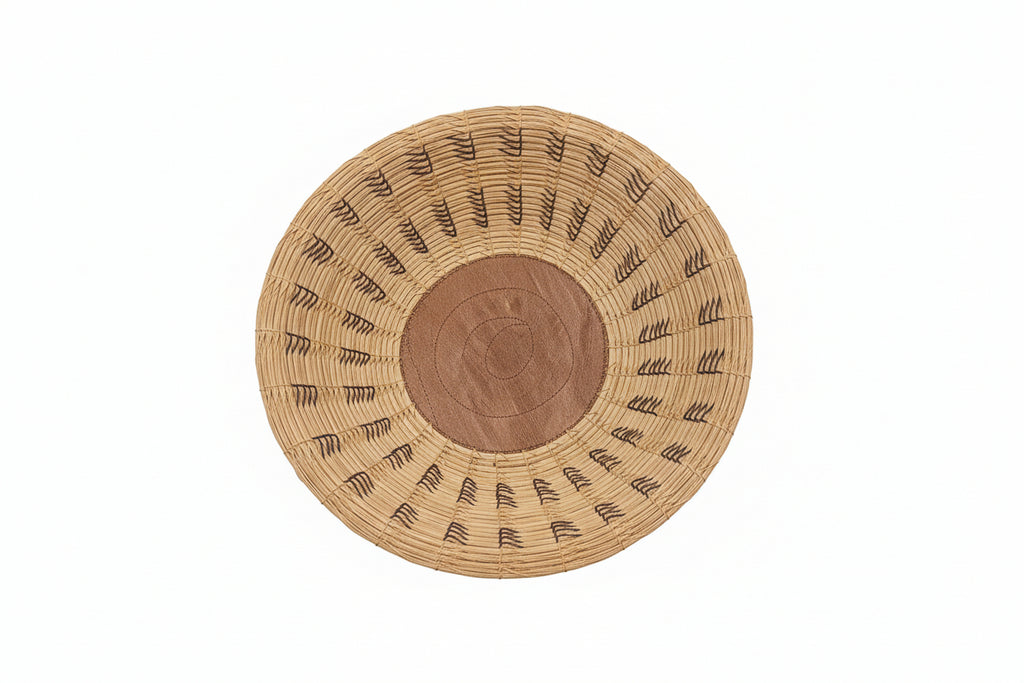 Seminole Indian Pine Needle Basket