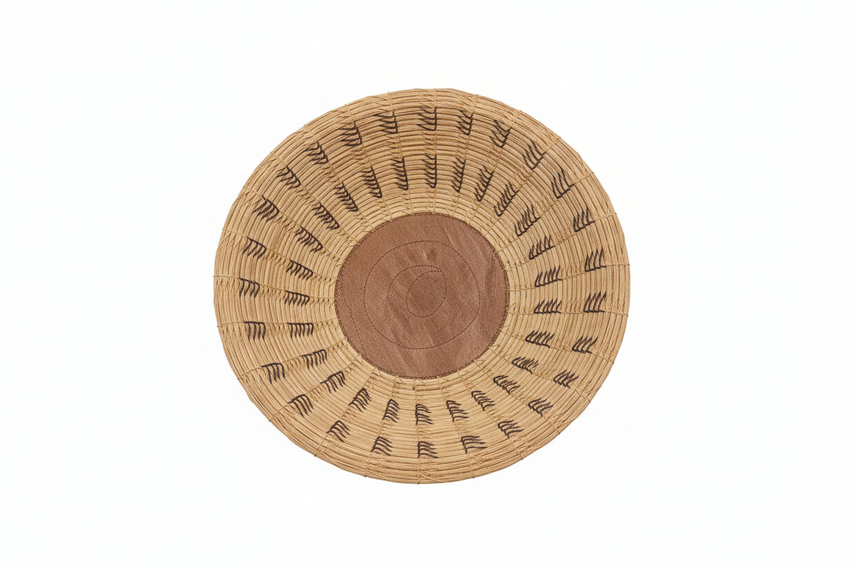 Seminole Indian Pine Needle Basket