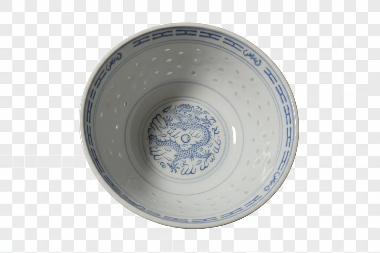Vintage Rice Bowl From China