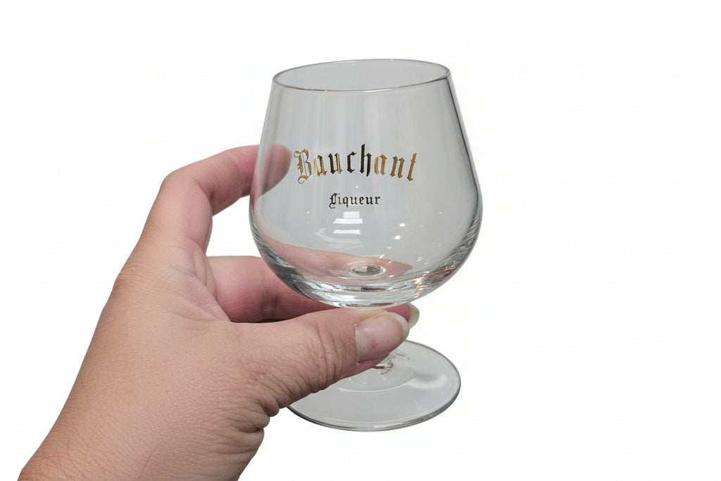 Vintage Bauchant Liqueur French Cognac Stemmed Tulip Snifter Glass