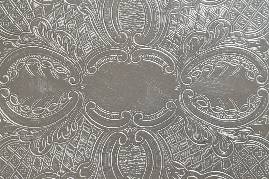 Knickerbocker Silver Co. (KS Inc.) silver Cream/Sugar/tray Set