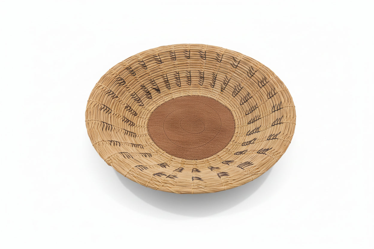 Seminole Indian Pine Needle Basket