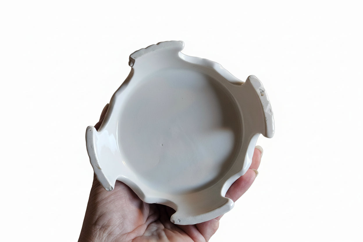 19th Century Norwegian Egersund Smoramber (Butter Dish) Norway